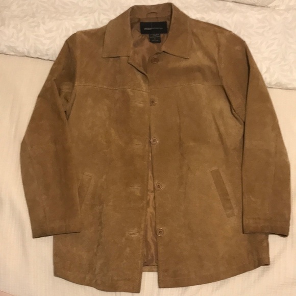 Moda International Suede Leather Jacket - Picture 1 of 4